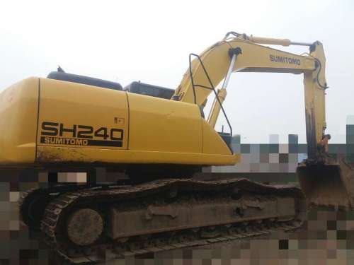 陕西出售转让二手6500小时2011年住友SH240挖掘机
