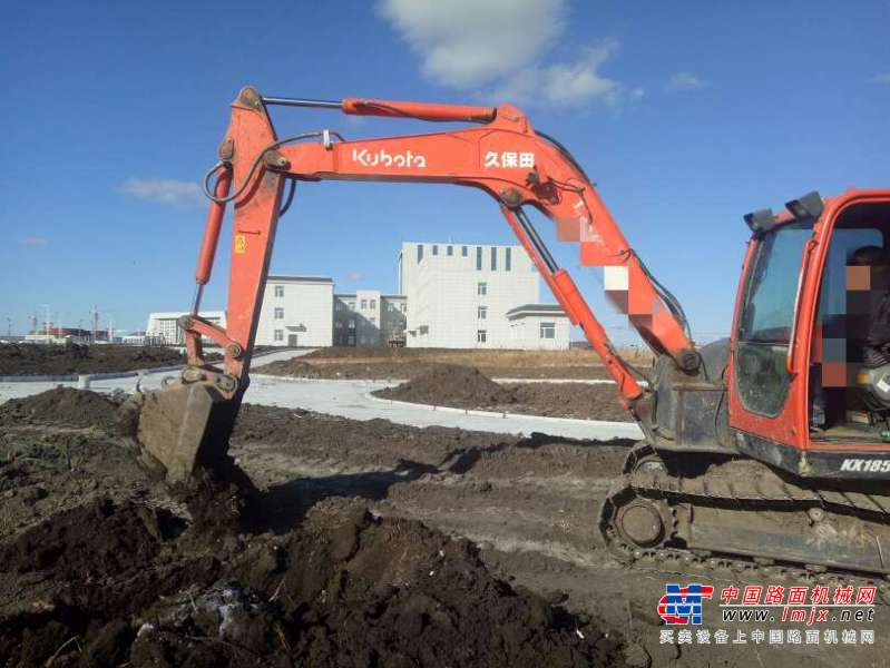 黑龙江出售转让二手5400小时2012年久保田KX185挖掘机