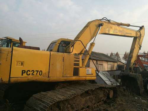 黑龙江出售转让二手15000小时2003年小松PC220挖掘机