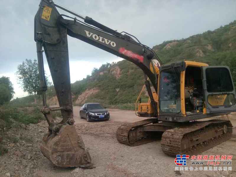 山西出售转让二手4000小时2013年沃尔沃EC140BLC挖掘机