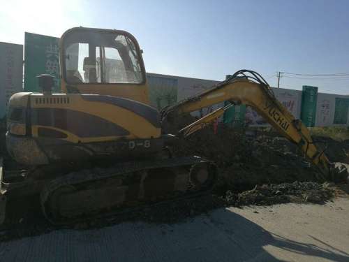 黑龙江出售转让二手7000小时2009年玉柴YC60挖掘机