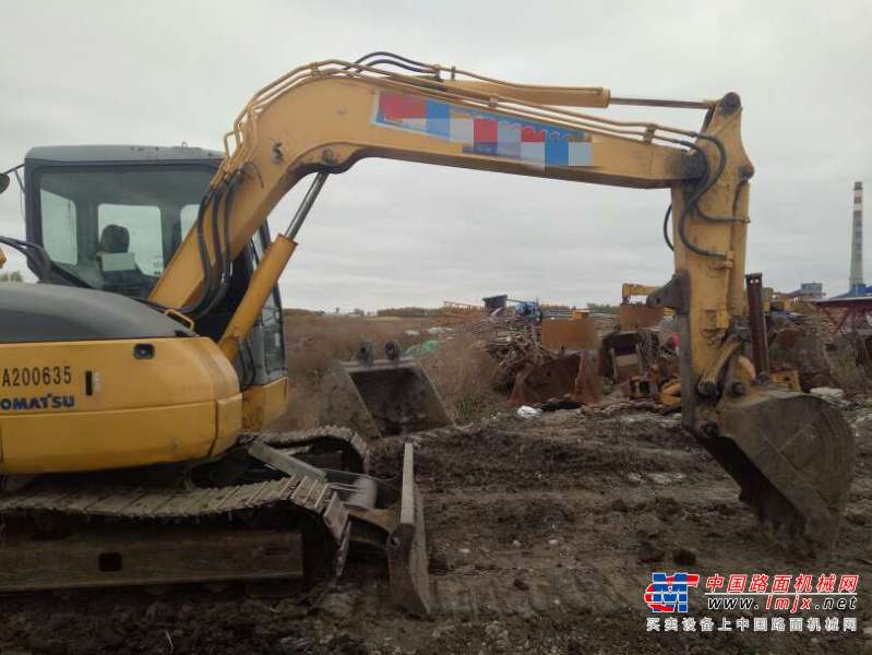 黑龙江出售转让二手7800小时2010年小松PC78US挖掘机