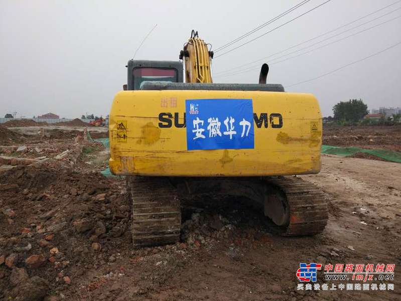山东出售转让二手4500小时2011年住友SH200挖掘机