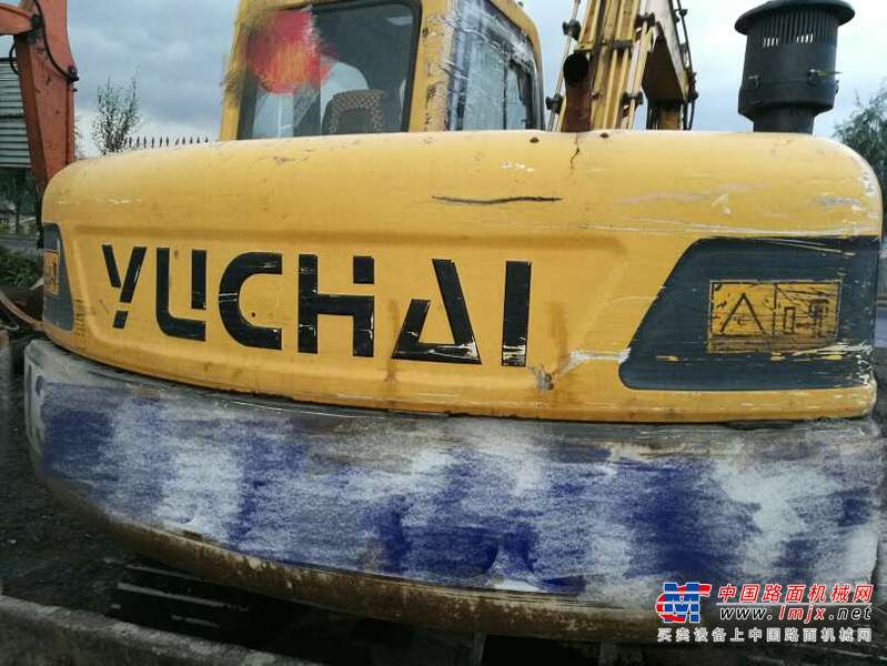 黑龙江出售转让二手5000小时2011年玉柴YC85挖掘机