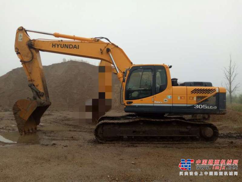 黑龙江出售转让二手10800小时2011年现代R305LC挖掘机