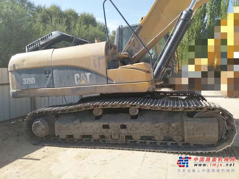 甘肃出售转让二手6000小时2011年卡特彼勒329D挖掘机