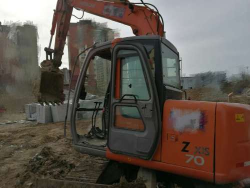 黑龙江出售转让二手10000小时2008年日立ZX70挖掘机