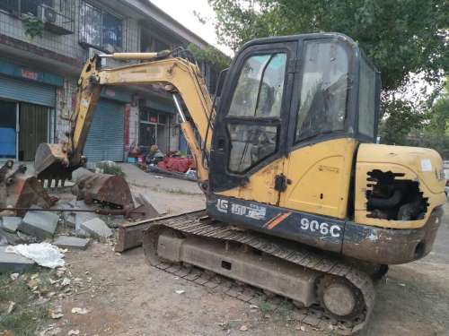 河南出售转让二手6500小时2010年柳工CLG906C挖掘机