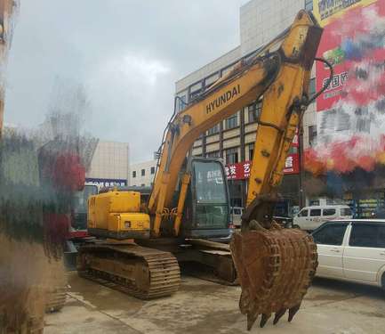 贵州出售转让二手5069小时2010年现代R150挖掘机