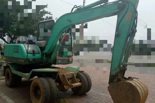 辽宁出售转让二手3500小时2012年新源机械XY65W挖掘机