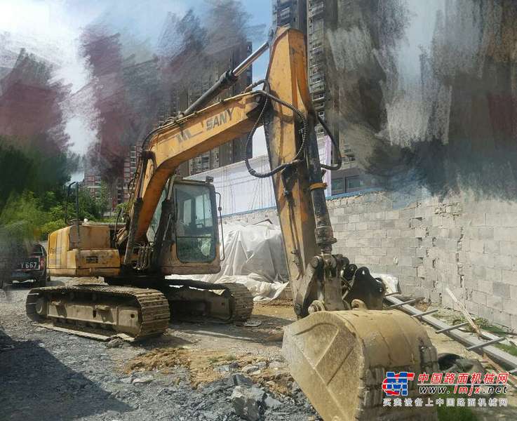 贵州出售转让二手8000小时2009年三一重工SY135C挖掘机