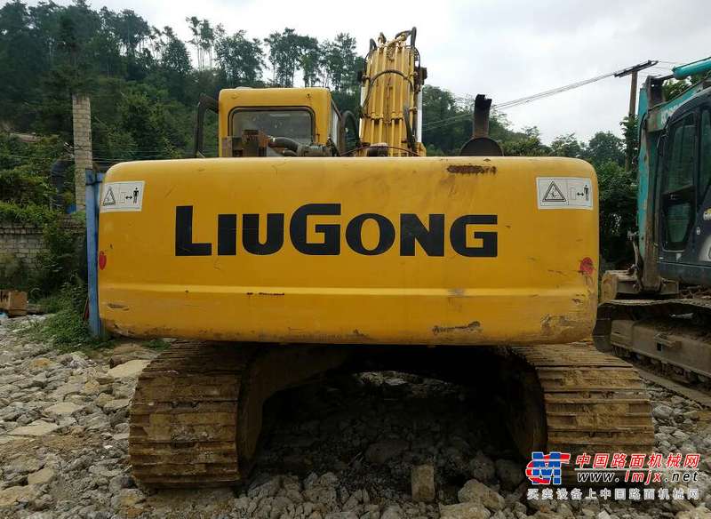 贵州出售转让二手12000小时2008年柳工CLG225C挖掘机
