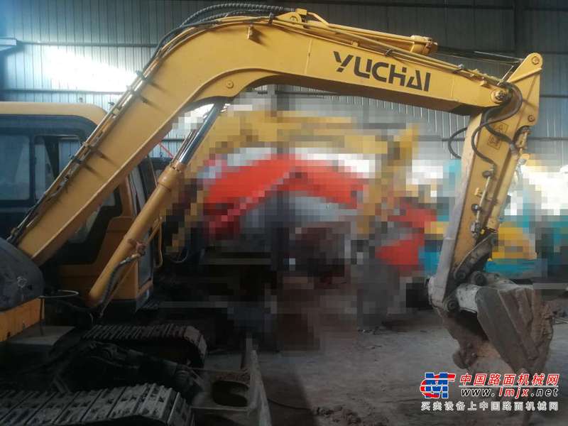 陕西出售转让二手6000小时2010年玉柴YC85挖掘机