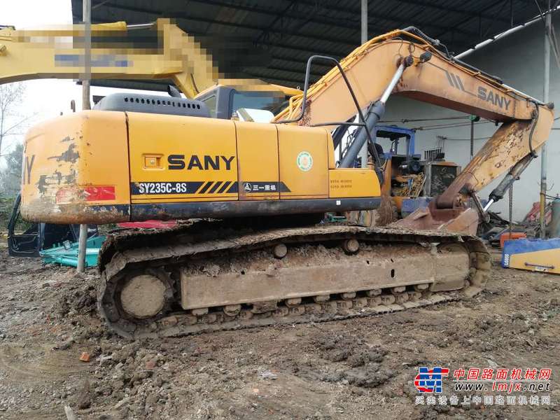 陕西出售转让二手8000小时2011年三一重工SY235C挖掘机