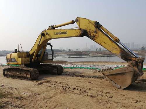 陕西出售转让二手9323小时2009年柳工CLG925LC挖掘机
