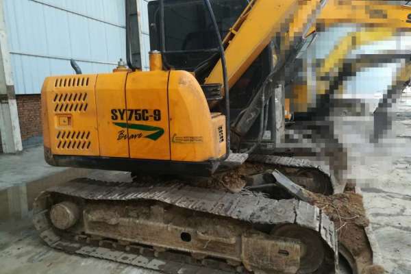 陕西出售转让二手5000小时2012年三一重工SY75C挖掘机