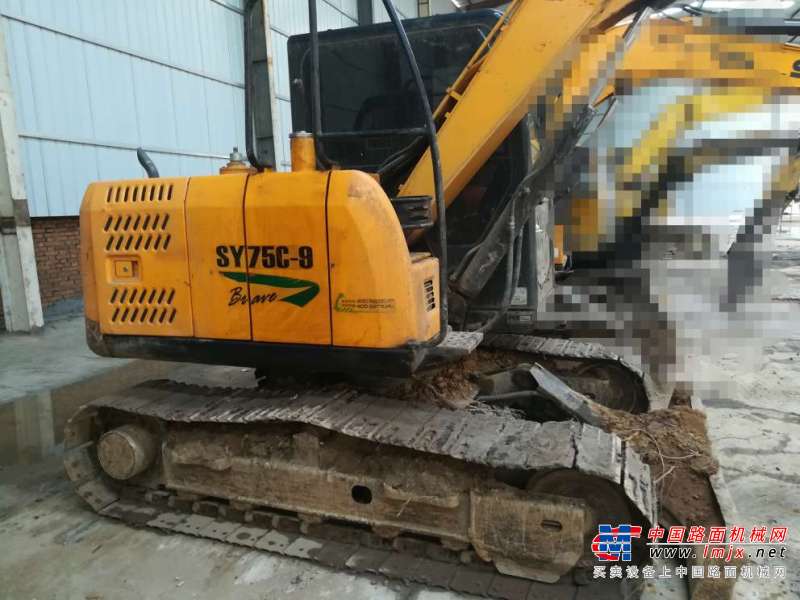陕西出售转让二手5000小时2012年三一重工SY75C挖掘机
