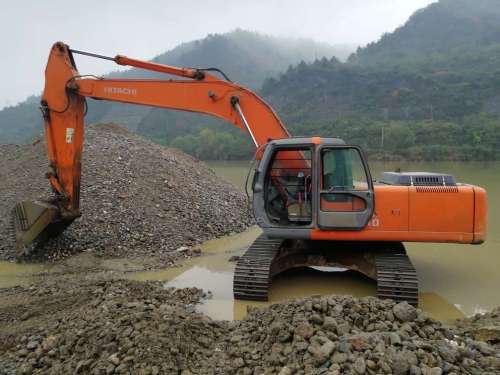 陕西出售转让二手10000小时2006年日立ZX230挖掘机