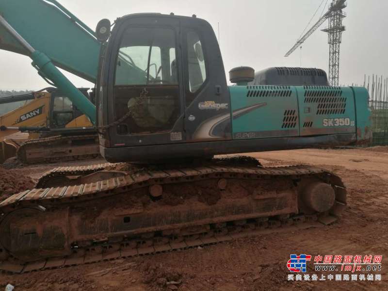 江西出售转让二手6936小时2013年神钢SK350LC挖掘机