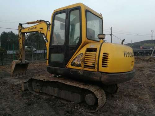 山西出售转让二手7000小时2008年现代R55挖掘机