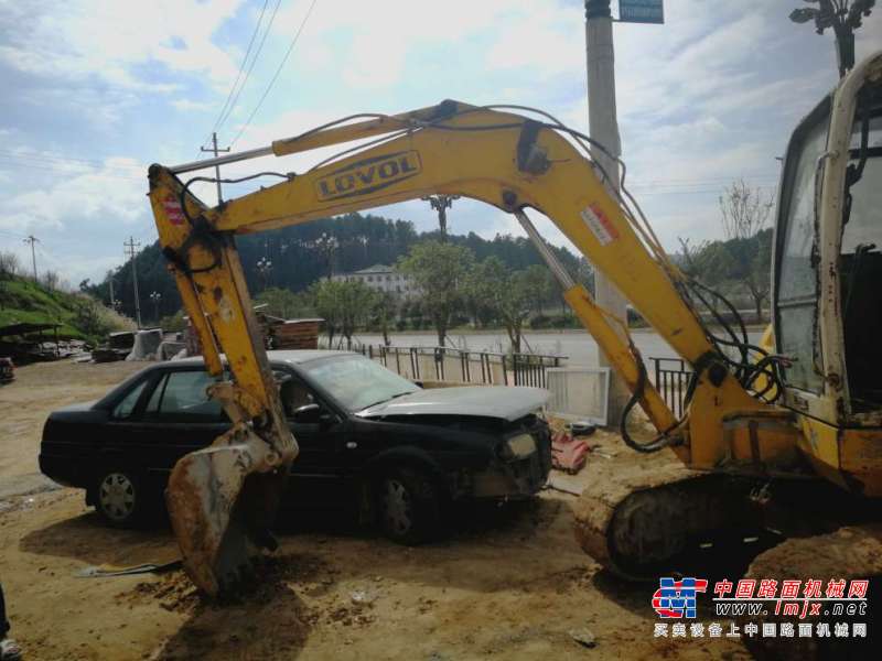 贵州出售转让二手12300小时2008年福田雷沃FR60挖掘机