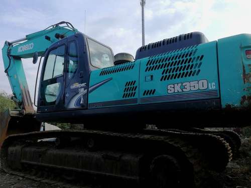 辽宁出售转让二手3300小时2014年神钢SK350LC挖掘机