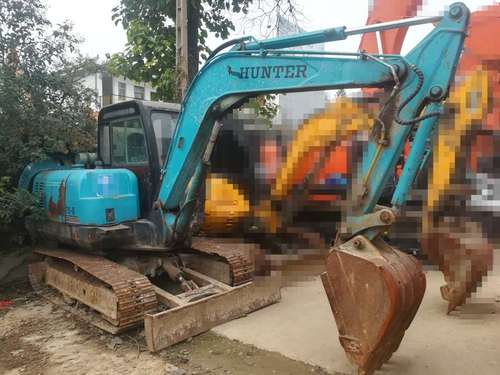 陕西出售转让二手3000小时2012年恒特重工HT60挖掘机