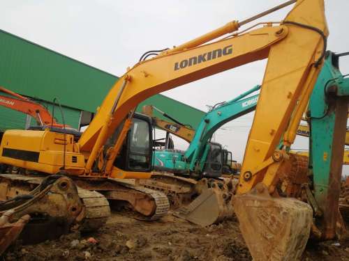 陕西出售转让二手6000小时2012年龙工LG6235挖掘机