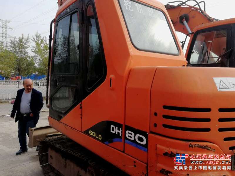 辽宁出售转让二手3800小时2011年斗山DH80GOLD挖掘机