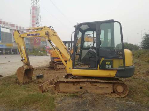 山东出售转让二手6523小时2012年小松PC56挖掘机