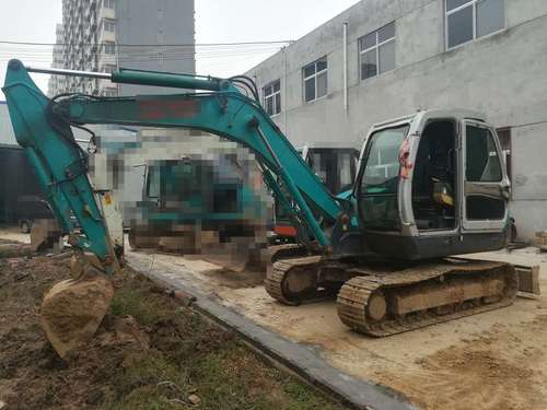 陕西出售转让二手3000小时2012年山河智能SWE80H挖掘机