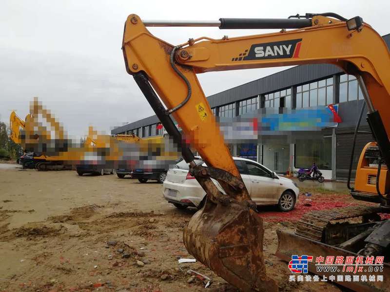 陕西出售转让二手4000小时2014年三一重工SY75C挖掘机