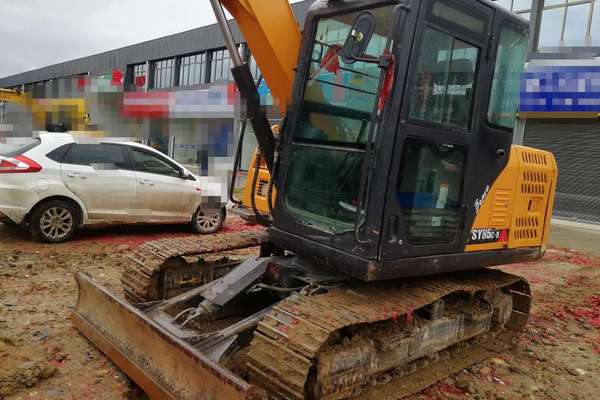 陕西出售转让二手4000小时2014年三一重工SY75C挖掘机