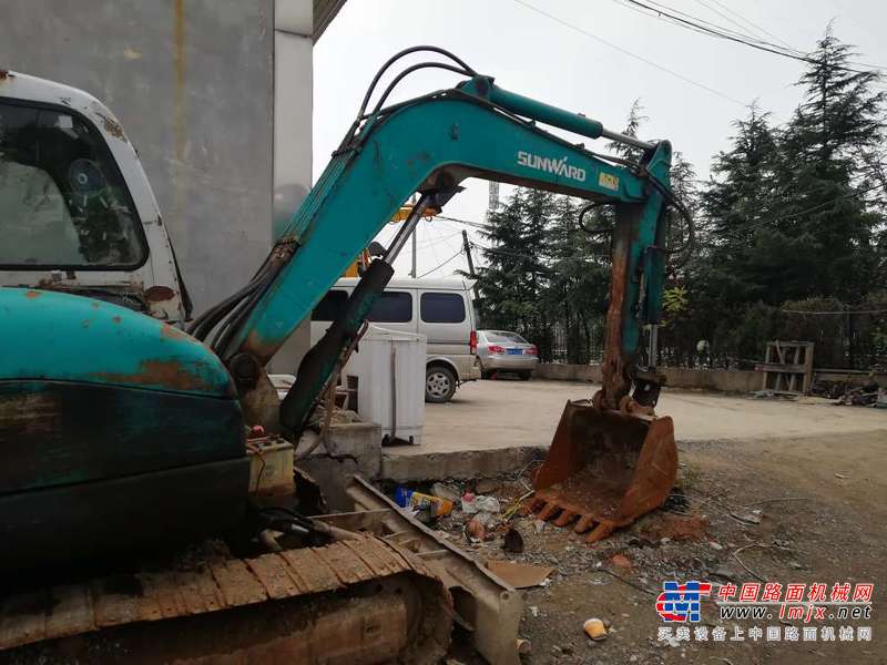 山东出售转让二手8523小时2009年山河智能SWE70N9挖掘机