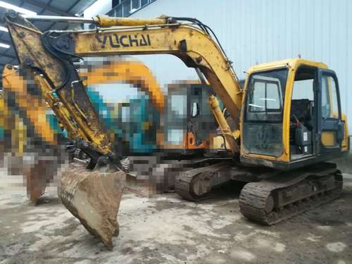 陕西出售转让二手6500小时2010年玉柴YC65挖掘机