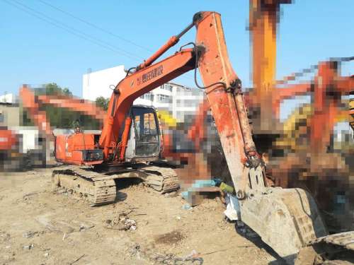 辽宁出售转让二手12000小时2003年日立EX120挖掘机