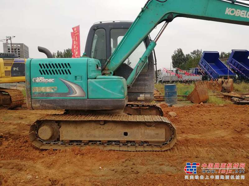 山东出售转让二手7852小时2011年神钢SK75挖掘机