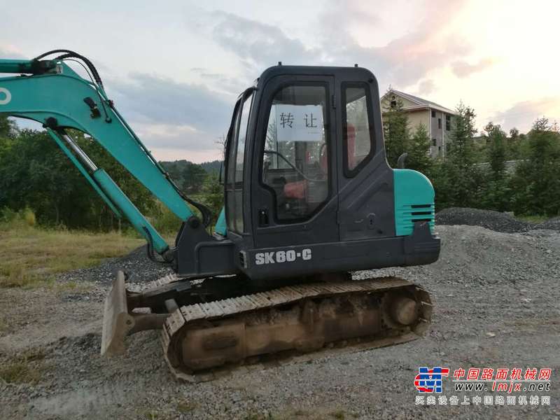 江西出售转让二手13500小时2010年神钢SK60挖掘机