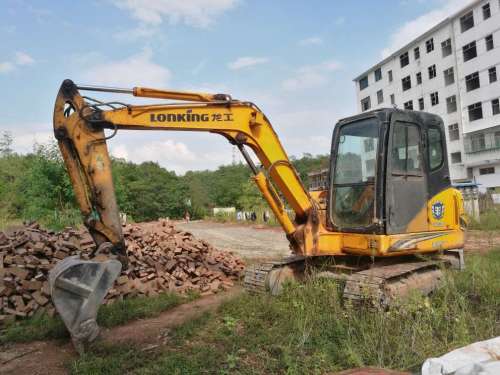 江西出售转让二手6988小时2011年龙工LG6060挖掘机