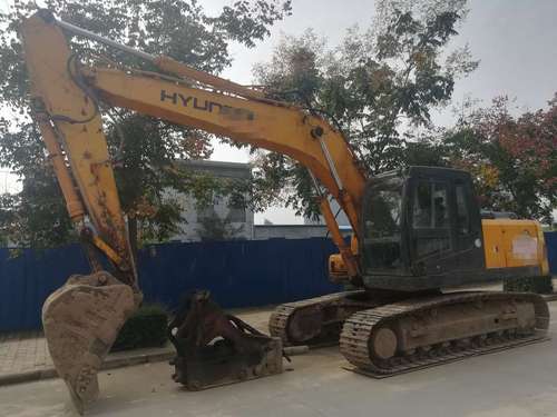 陕西出售转让二手7000小时2010年现代R225LC挖掘机