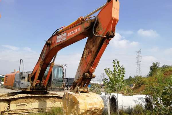 陕西出售转让二手10000小时2009年日立ZX350LCH挖掘机