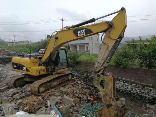 贵州出售转让二手15890小时2007年卡特彼勒320D挖掘机