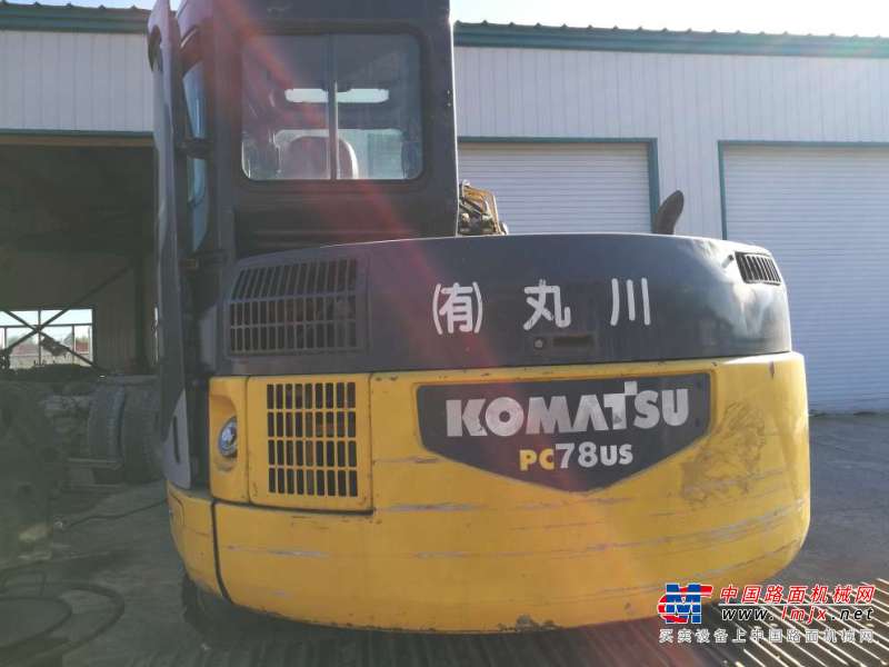 辽宁出售转让二手8000小时2003年小松PC78US挖掘机