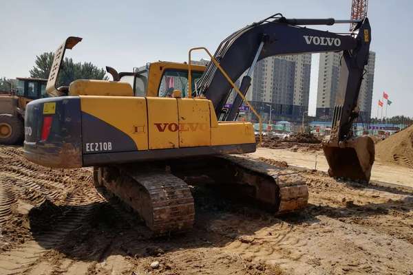 山东出售转让二手7775小时2011年沃尔沃EC210B挖掘机