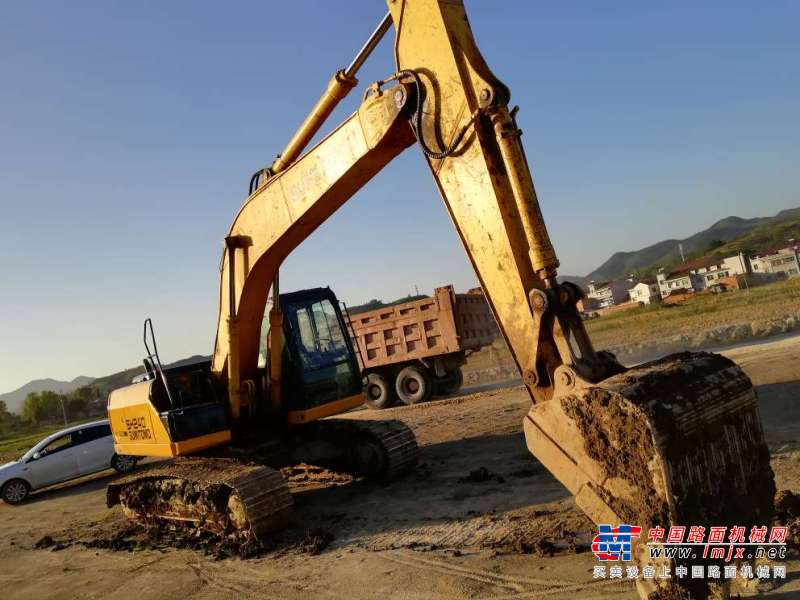 陕西出售转让二手7000小时2009年住友SH210挖掘机