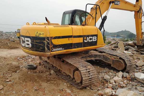 山东出售转让二手7523小时2012年JCBJS220LC挖掘机