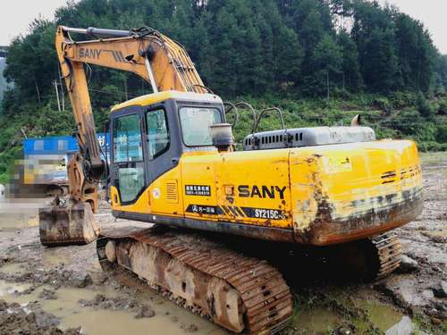 贵州出售转让二手9500小时2011年三一重工SY215C挖掘机