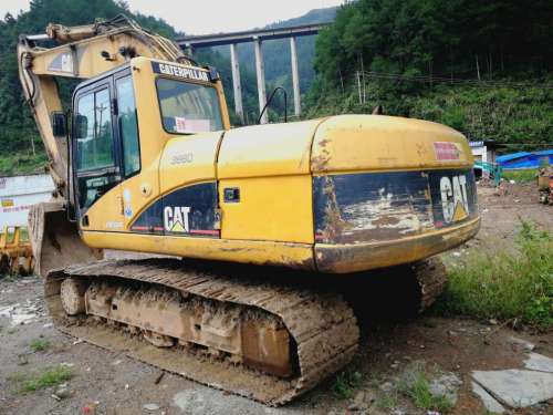 贵州出售转让二手10800小时2005年卡特彼勒320C挖掘机
