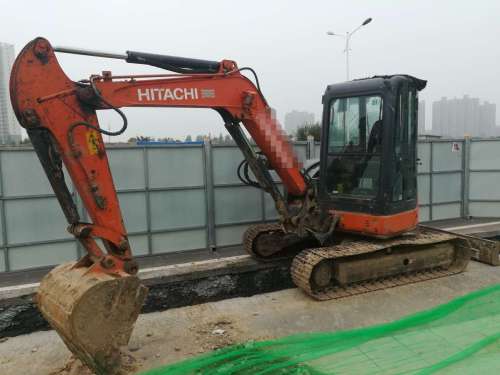 陕西出售转让二手4500小时2012年日立ZX50U挖掘机