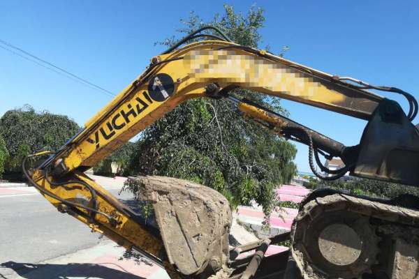 辽宁出售转让二手8000小时2007年玉柴YC60挖掘机